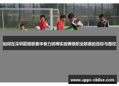 如何在深圳超级联赛中奋力拼搏实现晋级职业联赛的目标与路径