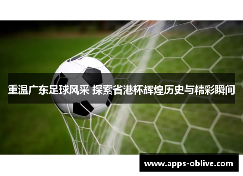 重温广东足球风采 探索省港杯辉煌历史与精彩瞬间